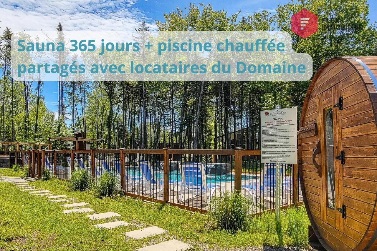 Le Harfang De Portneuf / Hot Tub Pool Sauna Billiards Trails Pont-Rouge Εξωτερικό φωτογραφία